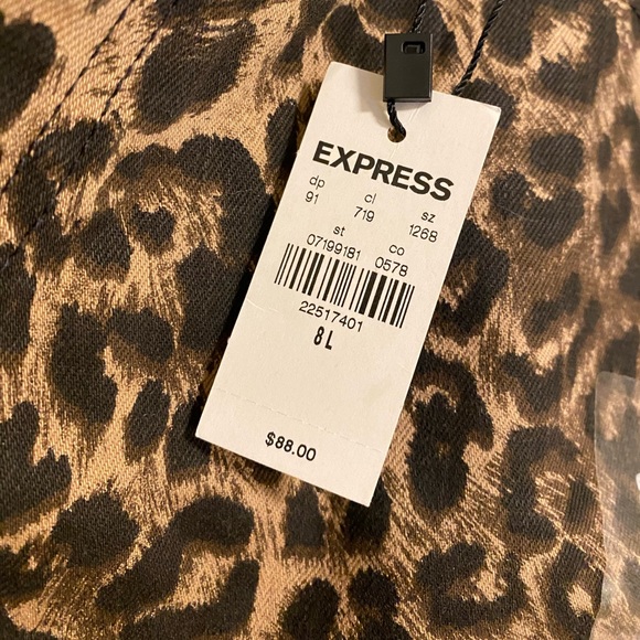 NWT Express Ankle High Rise Leggings - Picture 4 of 6